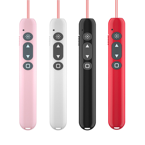 Großhandel 3R Roter Laserpointer USB-Aufladung 100M Fernbedienung PPT-Seite drehen ABS-Laserpointer - Product Image 1
