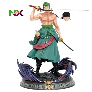 ワンピースデュアルヘッドゾロ三剣フィギュアモデル像