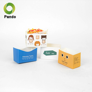 Bán Buôn Dùng Một Lần Bao Bì Thực Phẩm Giấy Tùy Chỉnh Trứng Thả Bánh <span class=keywords><strong>Sandwich</strong></span> Hộp Cho Bánh <span class=keywords><strong>Sandwich</strong></span> Takeaway Bánh Cafe Nhà Hàng - Product Image 3