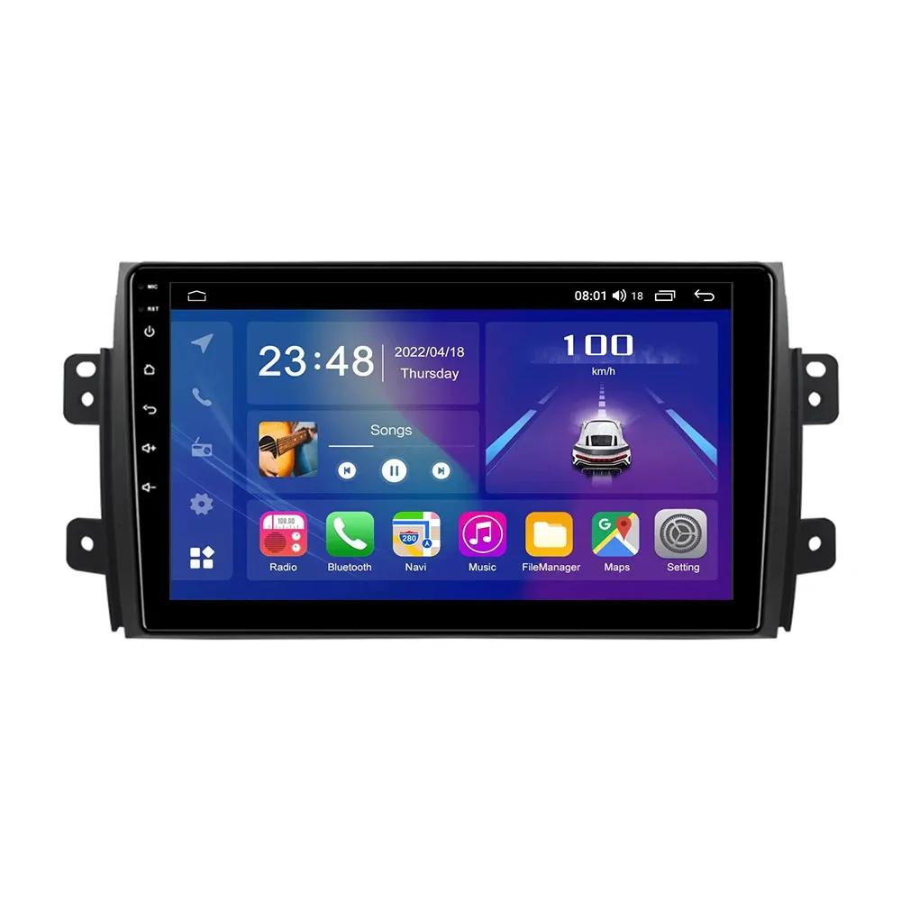 Prelingcar Android 13 для Suzuki SX4 2006-2014 лет плеер автомобильное радио мультимедийное видео Carplay навигация GPS стерео
