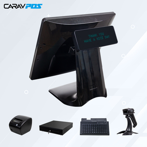 15 Inch POS системы машина сенсорный экран Ресторан кассовый аппарат с емкостным сенсорным экраном monitorall в одном эпос системы - Product Image 5