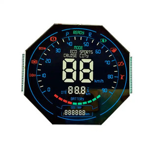 Nuovo prodotto personalizzato in fabbrica segmento lcd di alta qualità display a forma di auto montato schermo lcd motocicli modulo lcd - Product Image 4