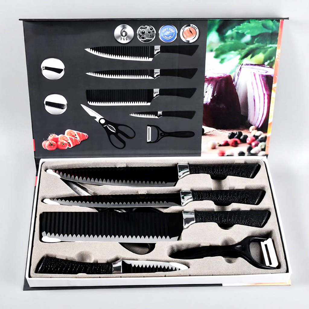 Acero inoxidable#Juego de 6 piezas C.