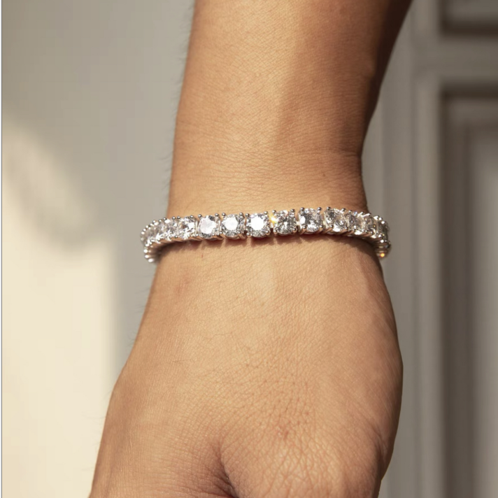 White-5mm Moissanite