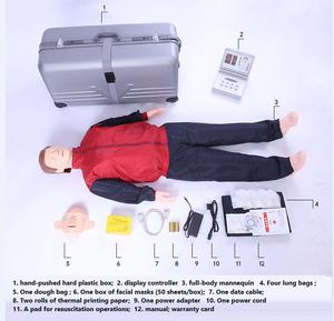 Economic Medical Education Use CPR Training Manikin with Controller Medical <strong>Basic</strong> CPR Manikin Model Cpr Dummy - Product Image 4