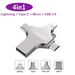 Werksbestseller 4 in 1 Type-c OTG USB-Flash-Laufwerk 2 TB 3.0 Pendrive 1 TB USB-Stick 256 GB Speicher für iPhone Android PC - Product Image 3