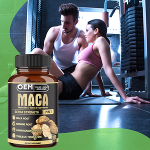 รากมาค่าความซับซ้อน7-in-1ของ OEM 7-พร้อมโสม & Ashwagandha | 120ผักแคปซูล - Product Image 5