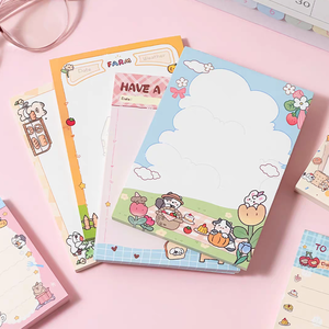 促销记事本定制记事本可爱做单记事本批发定制图案卡通便签 - Product Image 1