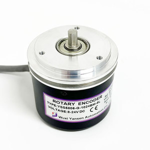 YSG5806 Motor Encoder HTL TTL NPN Line Driver <strong>Output</strong> Solid Shaft <strong>High</strong> Precision Optical Incremental Rotary Encoders - Product Image 4