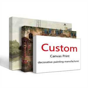 SQ Yiwu Factory Framed <strong>Custom</strong> <strong>Canvas</strong> <strong>Prints</strong> Photo Stretch <strong>Canvas</strong> Painting Mural Poster Customization OEM / ODM Accepted - Product Image 1