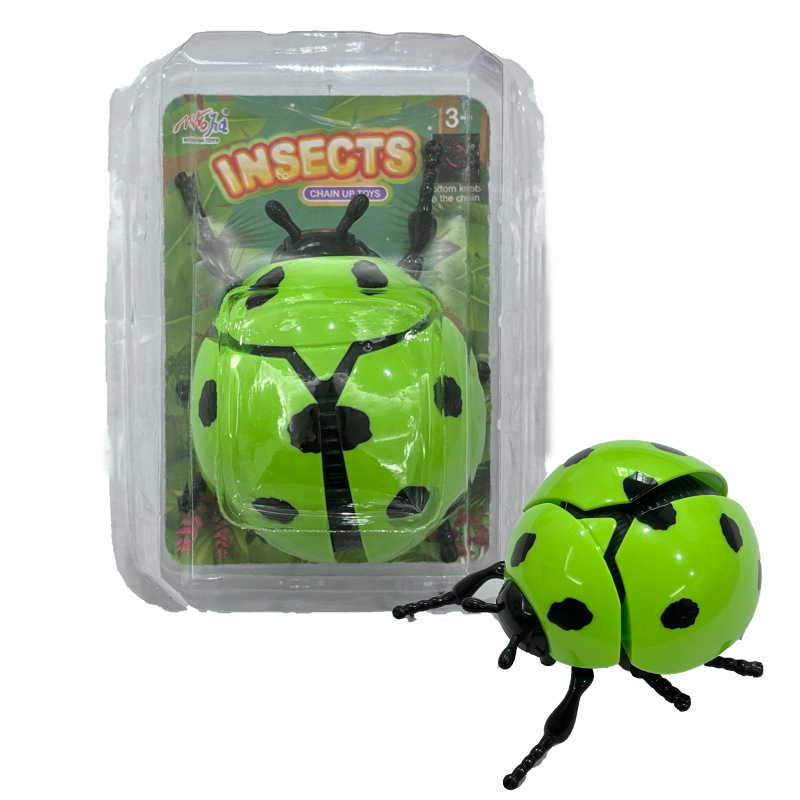 Chaîne à coccinelle vert-37g