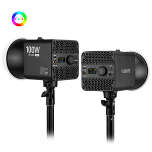 100W RGB dahili pil LED COB Video ışığı profesyonel fotoğraf ışığı kısılabilir stüdyo canlı akışı için 2700-6500K - Product Image 6