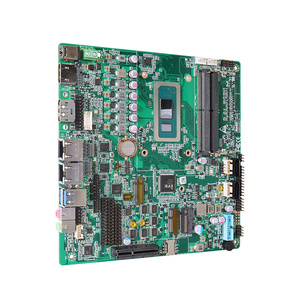 Intel 12th Gen Alder Lake-Placa base para ordenador, placa base de ordenador Max DDR5 64GB X86 Industrial Mini ITX PCIE _ X4, 2 * COM 6 * LAN Lvds - Product Image 5