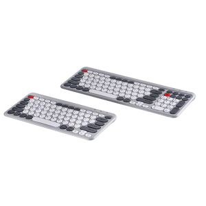 Venta caliente Teclado personalizado Gamer Teclado inalámbrico 2,4g Teclado de computadora con tecla numérica