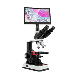 Para resolución EOC, microscopio biológico trinocular, fuente de luz LED óptima para estudio de estudiantes, ordenador USB, PC óptimo - Product Image 4