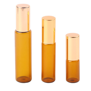 ボールボトルエッセンシャルオイル化粧品包装香水5ml 10mlミニポータブルローラーボールボトル - Product Image 4