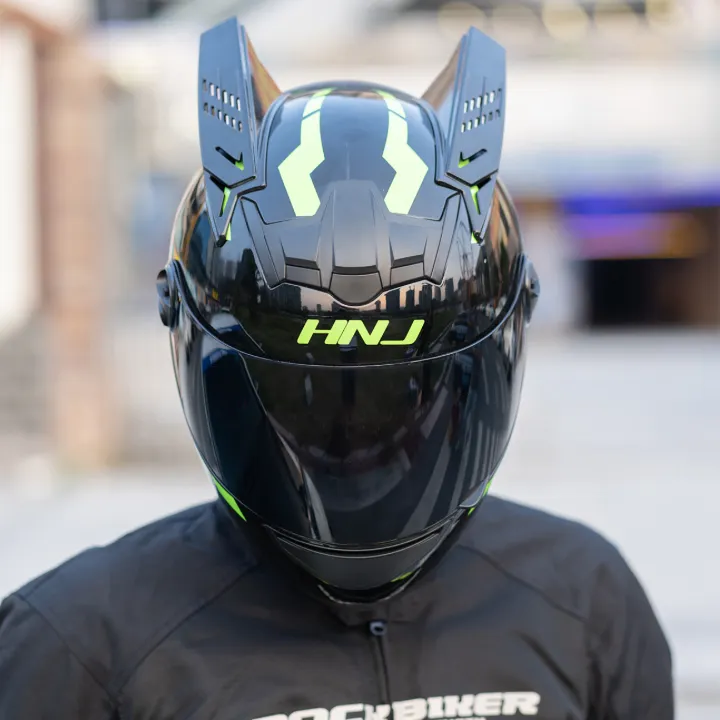 Summer Run All Head Full Face Ride Personality Horn Predator Electric Unique Motorcycle Helmets