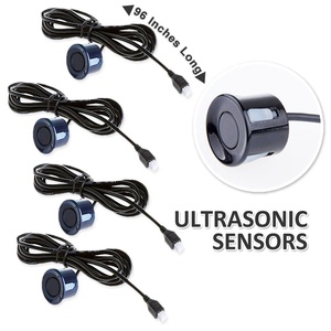 Pantalla LED Universal DIY, 4 sensores delanteros y traseros, Radar de respaldo inverso, zumbador, pitido, Ayuda de marcha atrás automática, Sensor de estacionamiento para coche - Product Image 4