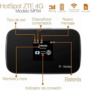 Bán buôn 100% New <span class=keywords><strong>mf64</strong></span> di động <span class=keywords><strong>hotspot</strong></span> 3 gam AWS 850MHz 1900MHz 21m Wifi Router - Product Image 3