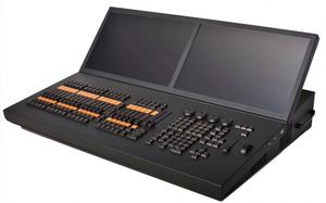 Dmx professionale Controller di illuminazione con 2 pezzi 19 pollici Touch Screen Display Console di luce del palco - Product Image 3