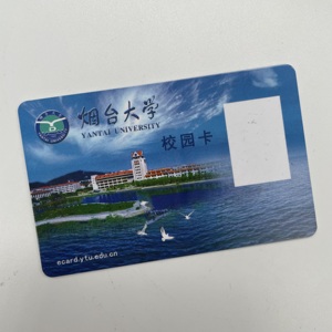 更便宜的彩色印刷塑料照片聚氯乙烯学生证，适用于配有MIFARE DERFire EV3 4K射频识别13.56兆赫芯片的员工学校 - Product Image 4