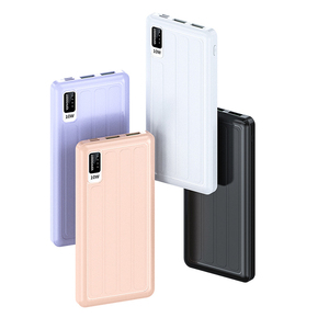 Uygun sınıf uçak Mini mobil güç 10000mah USB mobil şarj cihazı ile Ultra ince LED dijital ekran şarj bankası fiş - Product Image 3