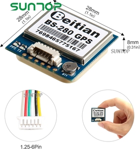 モジュールNEO-6M(Ar Duino GPS、ドローンマイクロコントローラーGPSレシーバー) 51マイクロコントローラーSTM32 Ar Duino UNOに対応 - Product Image 1