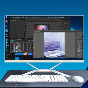 21,5 23,8 pulgadas Monoblock AIO Computer Set Core I3 I5 I7 I9 16GB 1TB SSD Computadora Barebone Gaming Office Desktop Pc todo en uno