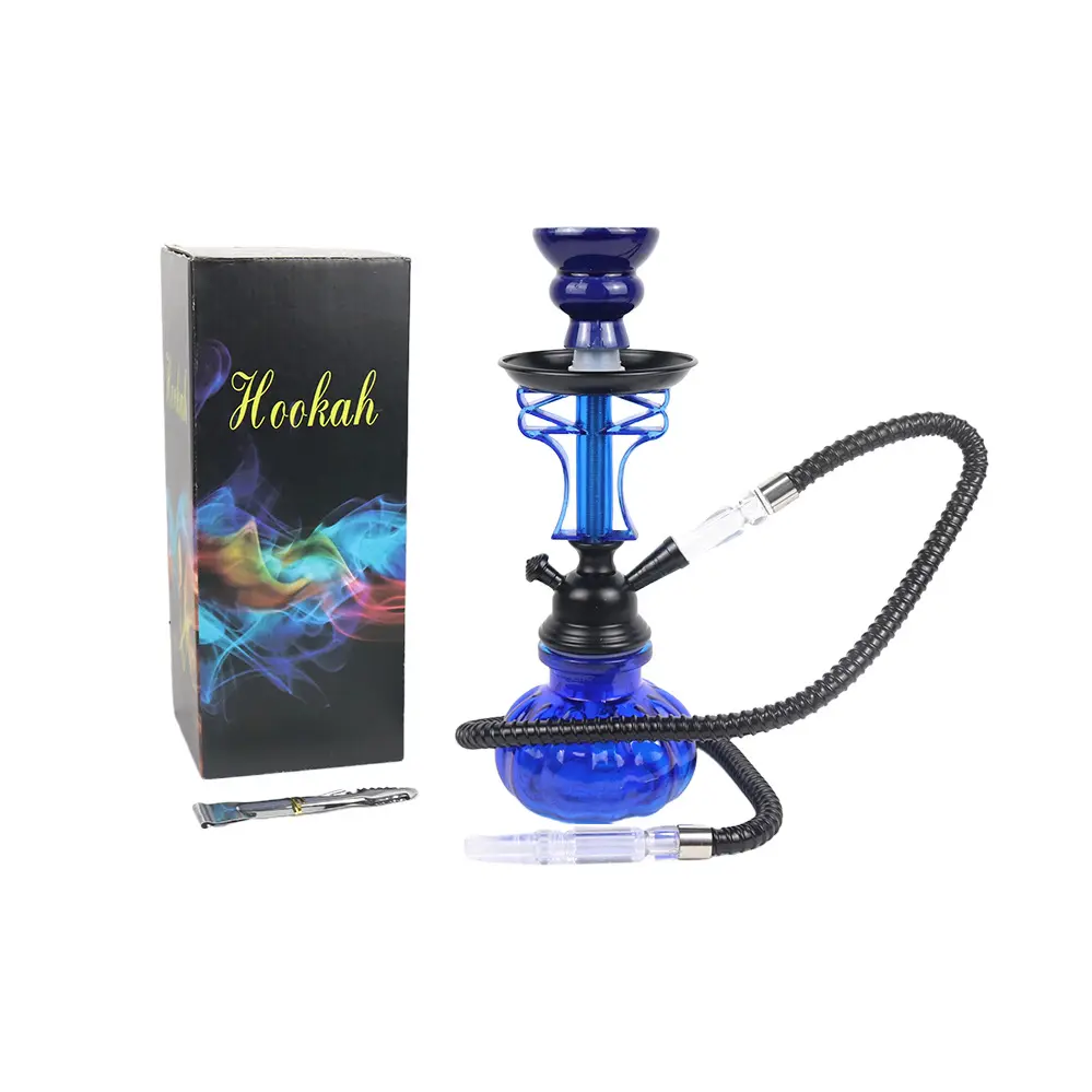 AMZ [Premium Hookah Pot Shisha Bar Rumah Tangga Logam Bentuk Arabian Hookah Shisha Hookah dengan Selang Set Lengkap