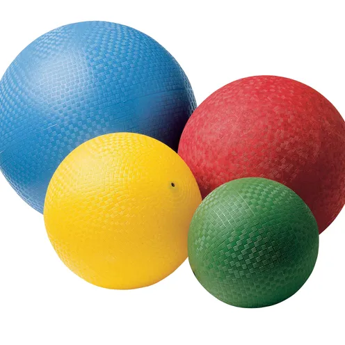Bola inflável de alta qualidade para playground, bola saltitante em PVC macio para kickball ao ar livre