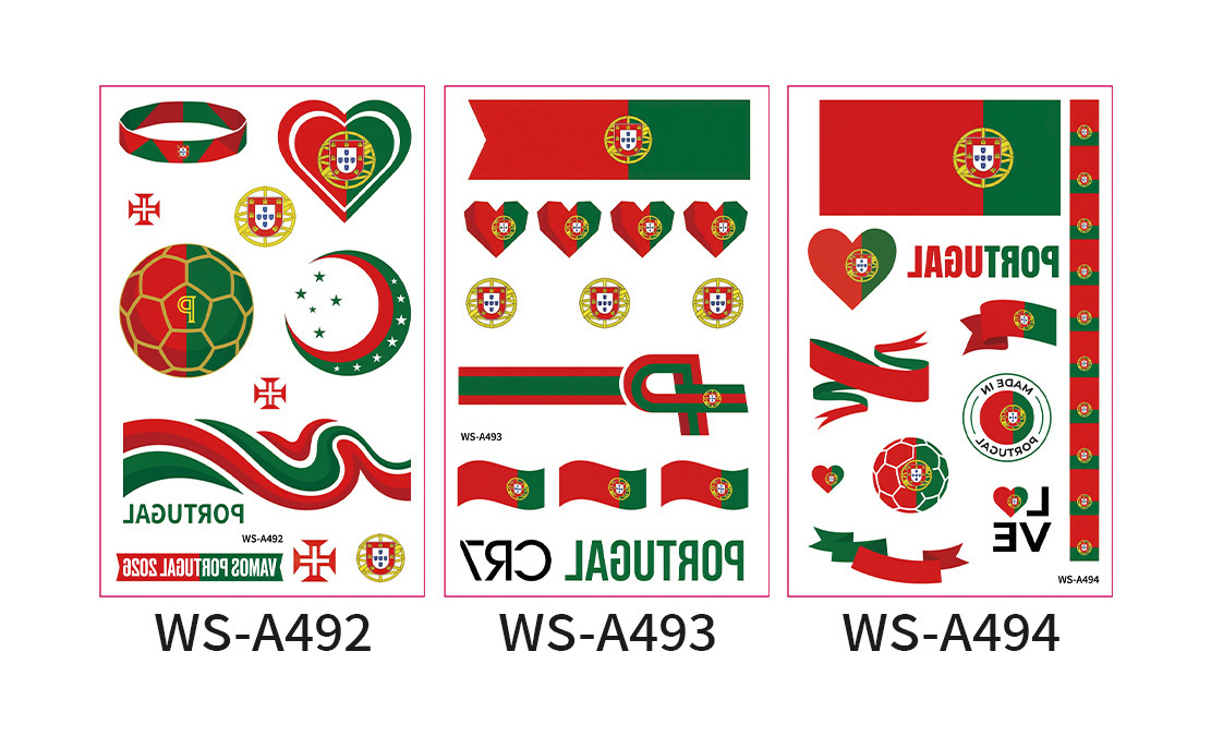 Portugal 3 piezas/juego