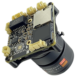 HD IMX335 Network IPC 5MP modulo fotocamera con microfono bidirezionale sostituibile e la varietà di lenti prodotto sorgente - Product Image 6
