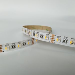 IP20 <strong>Smd</strong> <strong>5050</strong> 4in1 60LED/<strong>m</strong> RGBWW RGBW Voice Control Copper Led Light Strip Heat Resistant and Non-Waterproof - Product Image 3