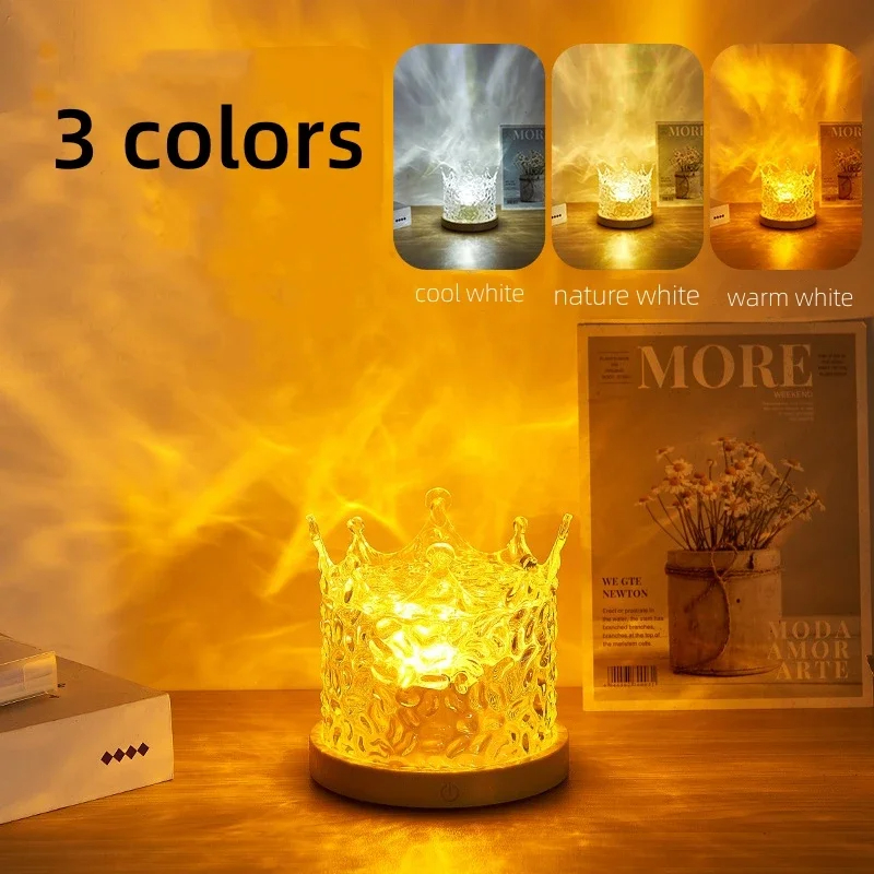 Rechargeable par USB, 3 couleurs