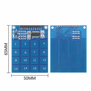 TTP229 16 Way Diaital <strong>Capacitive</strong> Touch <strong>Sensor</strong> Module Digital Keypad Module l6 Channel <strong>Capacitive</strong> Touch Switch for <strong>Arduinos</strong> DIY