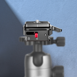 Tutuşunu alüminyum alaşım kamera yatağı adaptörü hızlı Tr montaj aksesuar için uygun kamera hızlı montaj - Product Image 6