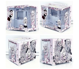Fate Illya Anime Benutzer definierte Computer gehäuse Vollseitig gehärtetes Glas Meerblick Zimmer ATX/M-ATX Computer Mid-Tower PC-Gehäuse - Product Image 5