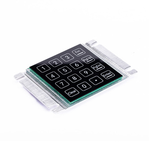 Teclado de inducción a prueba de agua y polvo de 16 teclas, teclado táctil capacitivo de montaje en Panel para Control de acceso de casillero de paquetes - Product Image 2