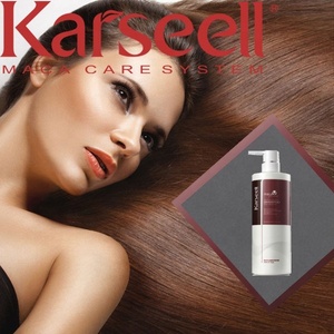 Karseell fabrika fiyat saç rebonding krem şampuan straighthening protein brezilyalı keratinli saç tedavisi