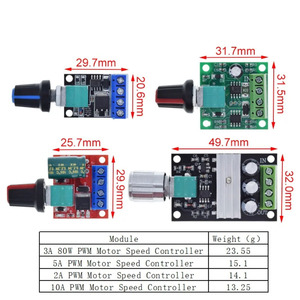 <strong>DC</strong> 1.8V-35V 2A 3A 5A 10A 30W 80W PWM <strong>Motor</strong> Speed <strong>Controller</strong> Low Voltage <strong>Motor</strong> Speed <strong>Controller</strong> PWM Adjustable Drive Module - Product Image 2