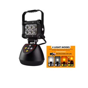 Taşınabilir şarj edilebilir 12 volt LED ışıldak mükemmel acil açık kamp feneri el feneri yanıp sönen çalışma ışığı fonksiyonu - Product Image 1