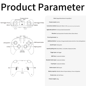 2,4 GB Wireless Controller Gamepad-kompatibler Switch/PC/Steam/Android/Ios Mit Hall-Effekt-Computer Joystick Anber nic Rg P01 - Product Image 6