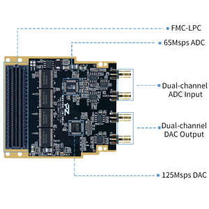 PZ-FL3867 Puzhi Dual-channel ADC (65Msps) Dual-channel DAC (125Msps) <strong>fpga</strong> module FMC LPC FMC Daughter Board - Product Image 3