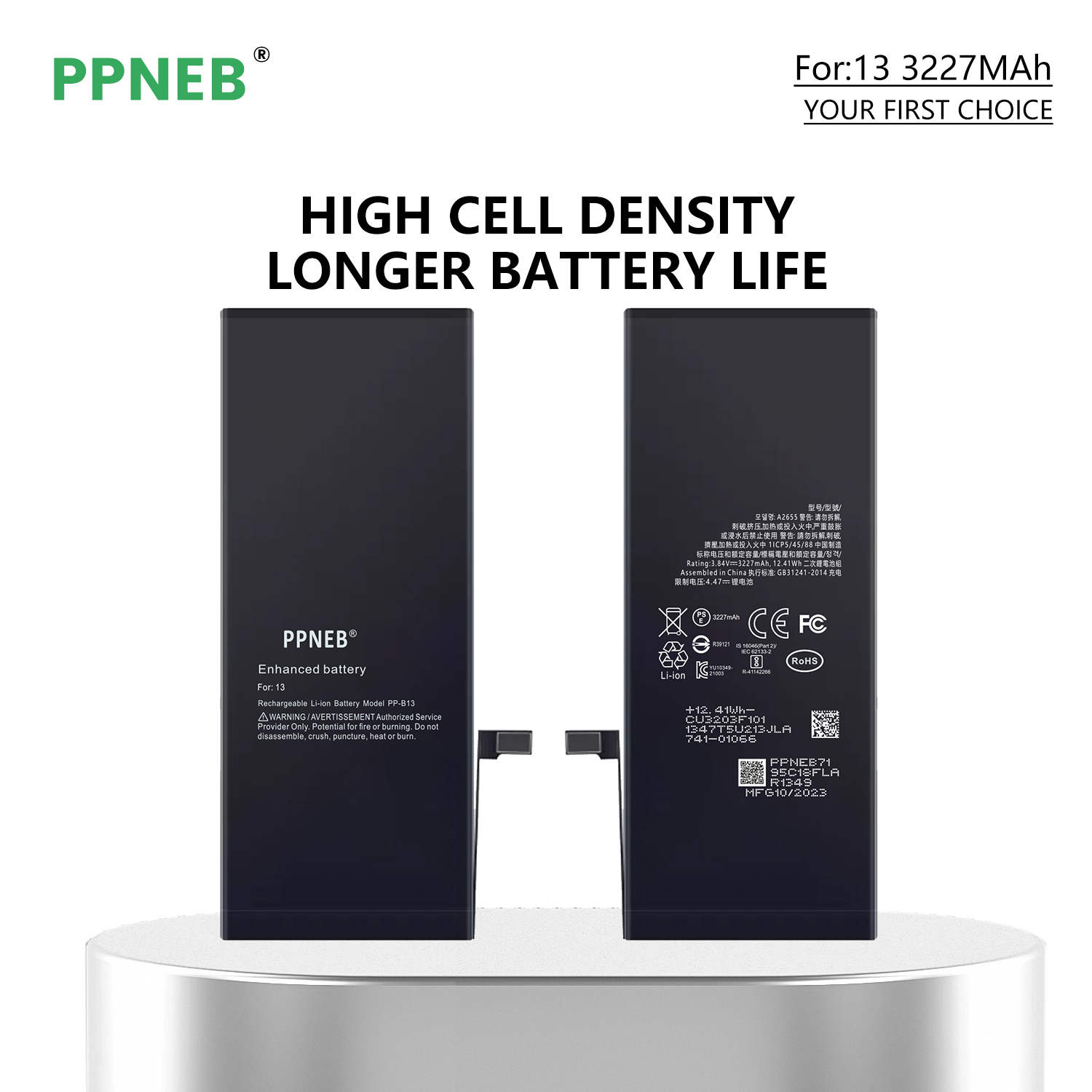 For iPhone 13 3227mAh