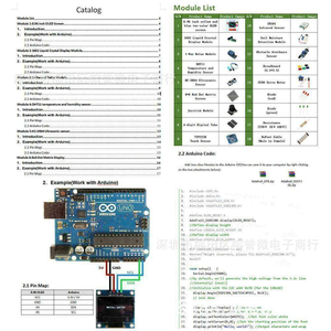 1602 schermo + 0.96 pollici set pane pacchetto componente UNO R3 Kit principiante MEGA2560 - Product Image 1