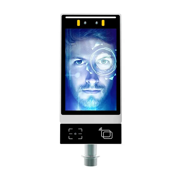 8 inch Android QR Reader new face recognition lock facial recognition web camera rfid based door access control
