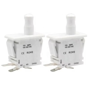 Pulsante Cherry 16A Pul-Push 3pin interruttore della porta tirare fuori per bloccare Cheat Selflocking funzione interruttore della porta - Product Image 1