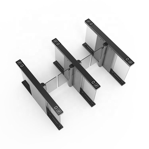 Zento High Security Anti-Heckklappen Voll automatischer QR-Code für Fußgänger RFID-Karten zugriffs kontroll system Schnelles Drehkreuz - Product Image 4