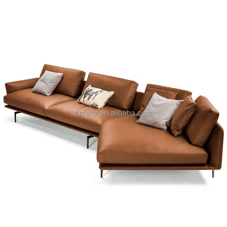 Klassieke Design Meubelen Banken Woonkamer Meubels Sofa Set Leer Sectionele Banken Lederen Klassieke Sofa Set