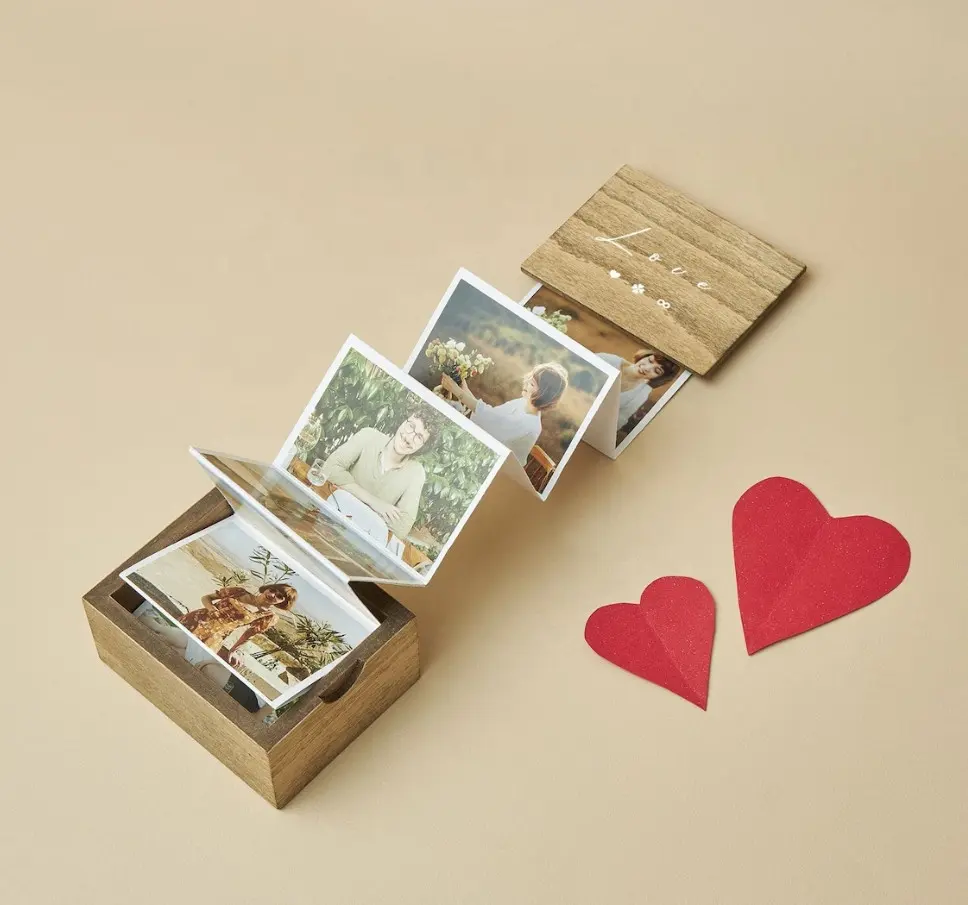 Livro de fotos com álbum removível - Minipresentes fotográficos para manter lembranças, joias para casal, presentes fotográficos